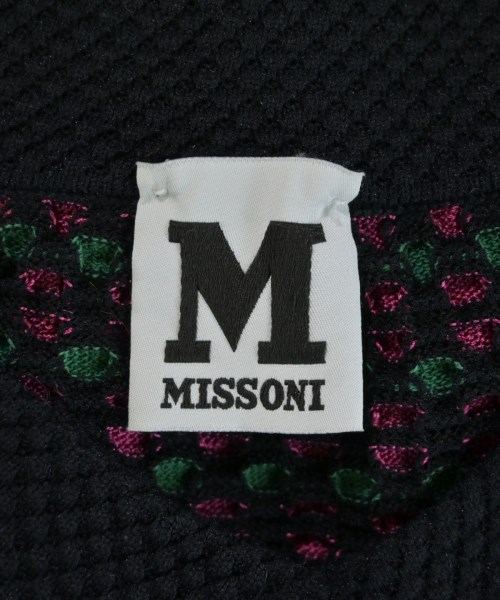 M MISSONI（エムミッソーニ）カーディガン 黒 サイズ:38(S位) レディース/2200710004048
