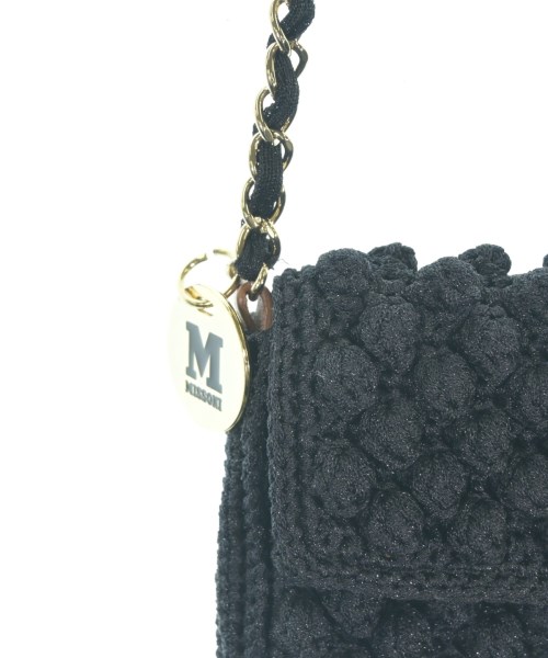 M MISSONI（エムミッソーニ）ショルダーバッグ 黒 サイズ:- レディース/2200628578150