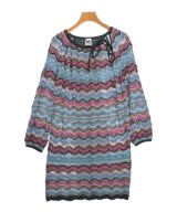 M MISSONI（エムミッソーニ）ワンピース 青 サイズ:40(M位) レディース/2200671872069