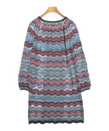M MISSONI（エムミッソーニ）ワンピース 青 サイズ:40(M位) レディース/2200671872069