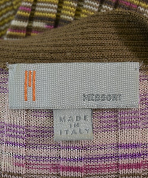 M MISSONI（エムミッソーニ）カーディガン カーキ サイズ:40(M位) レディース/2200719812149