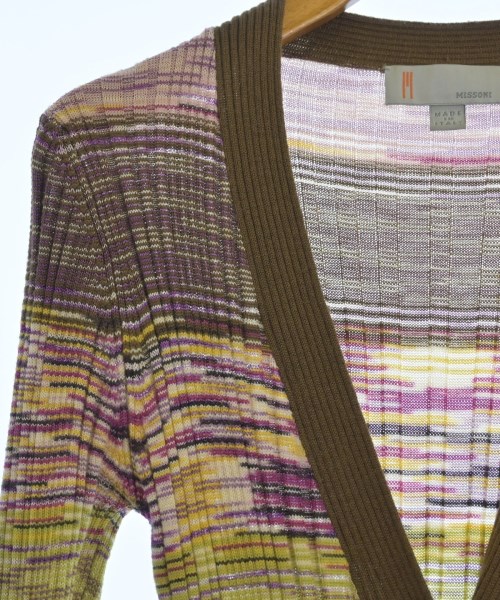 M MISSONI（エムミッソーニ）カーディガン カーキ サイズ:40(M位) レディース/2200719812149