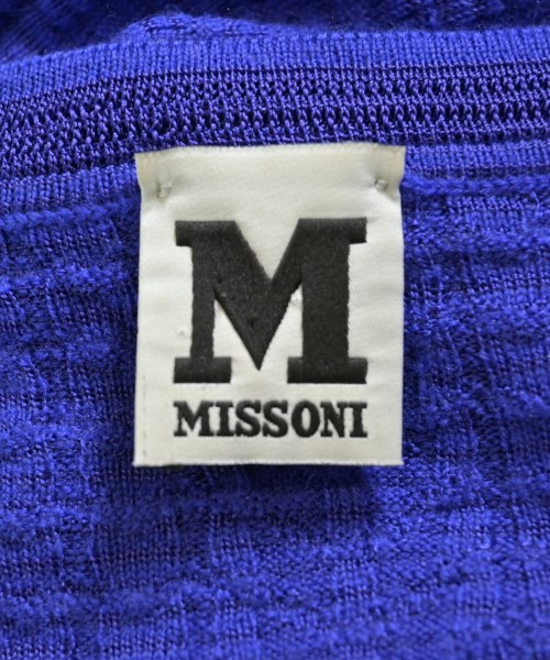 M MISSONI（エムミッソーニ）ワンピース 青 サイズ:-(S位) レディース/2200685240083