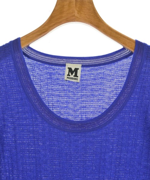 M MISSONI（エムミッソーニ）ワンピース 青 サイズ:-(S位) レディース/2200685240083