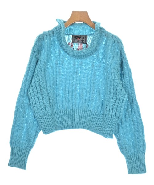 FERRE(フェレ)ニット・セーター 青 サイズ:-(M位)/2200657236052