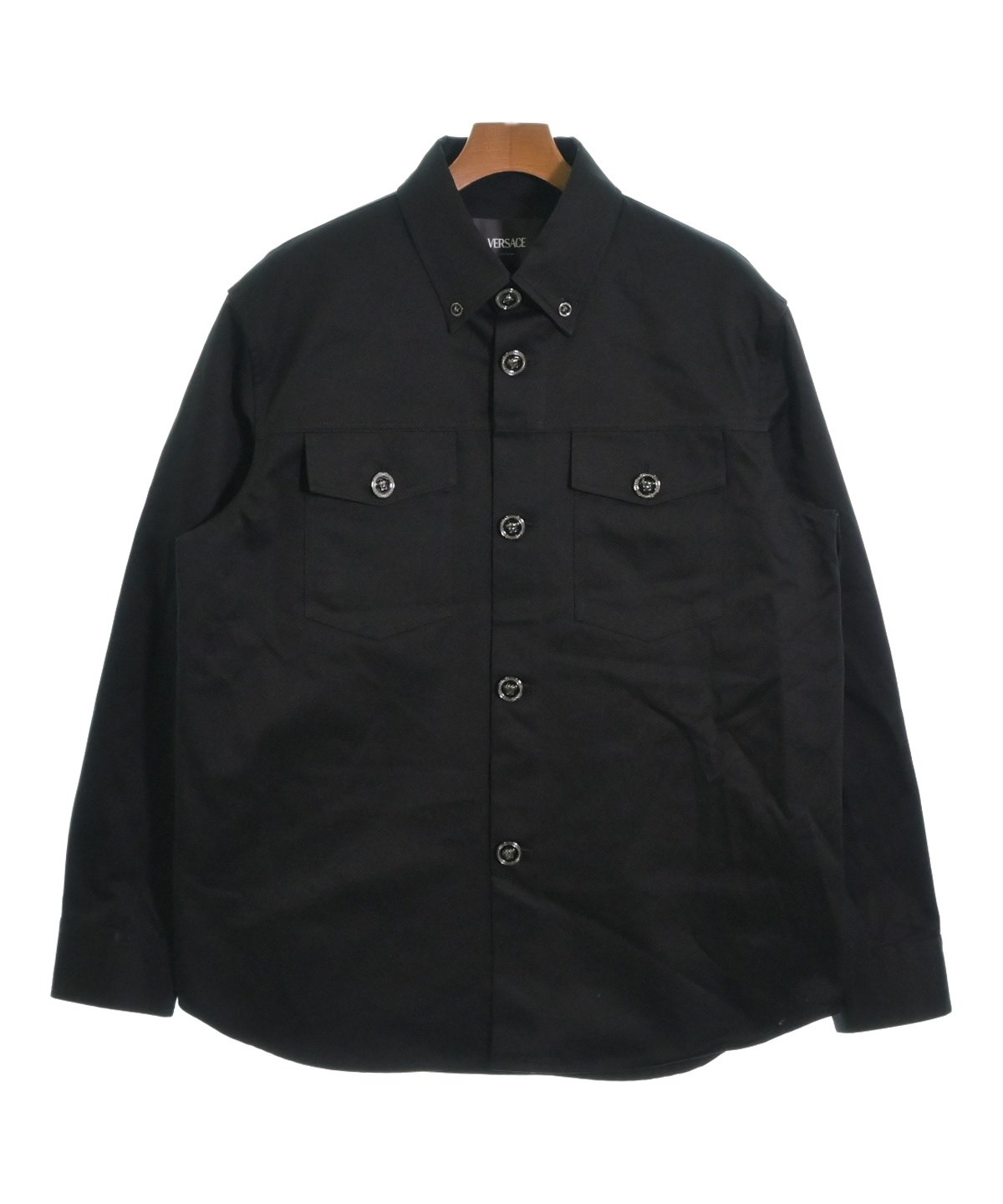 ヴェルサーチ　ブルゾン ブラック　2XL VERSACE(ヴェルサーチ) ブルゾン ブラック サイズ 46｜【公式