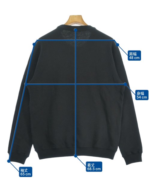 VERSACE（ヴェルサーチ）スウェット 黒 サイズ:M メンズ/2200635776013