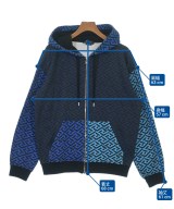 VERSACE（ヴェルサーチ）パーカー 青 サイズ:L メンズ/2200638087017