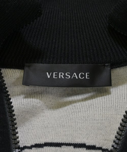 VERSACE（ヴェルサーチ）ニット・セーター 黒 サイズ:48(L位) メンズ/2200638087024