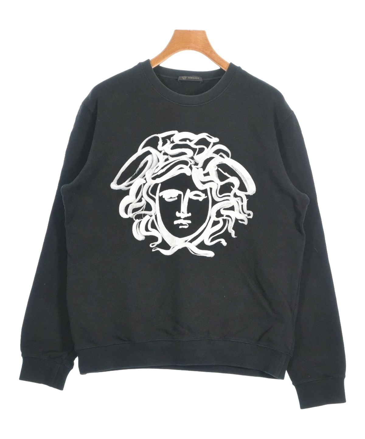 VERSACE（ヴェルサーチ）スウェット 黒 サイズ:L メンズ/2200638555035