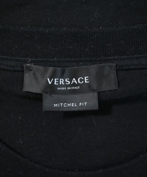 VERSACE（ヴェルサーチ）Tシャツ・カットソー 黒 サイズ:L メンズ/2200638555042