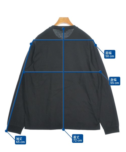 VERSACE（ヴェルサーチ）Tシャツ・カットソー 黒 サイズ:L メンズ/2200638555042