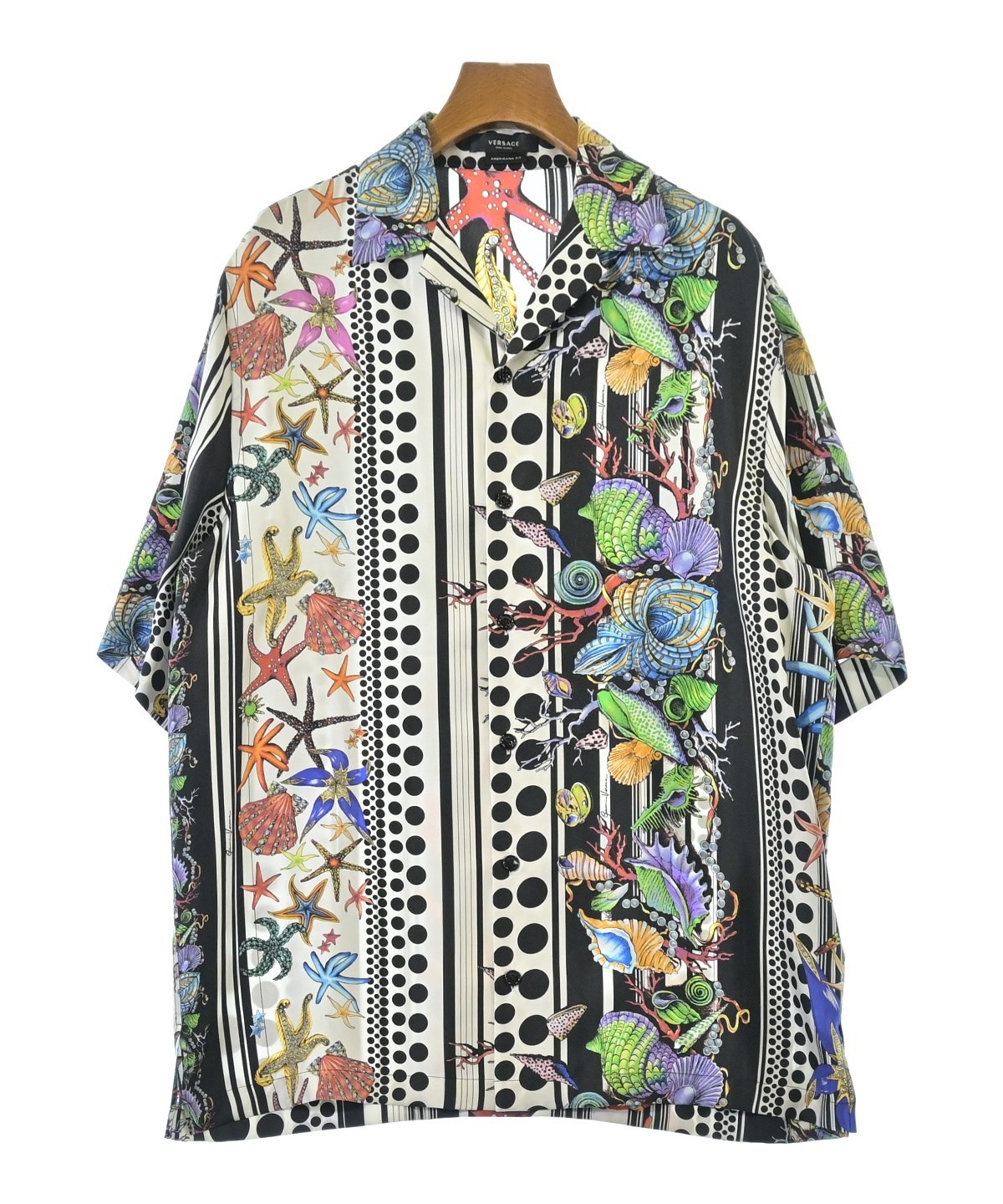 VERSACE（ヴェルサーチ）ブラウス 白 サイズ:38(S位) レディース