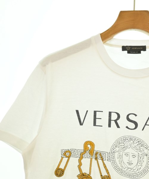 VERSACE（ヴェルサーチ）Tシャツ・カットソー 白 サイズ:M メンズ/2200642582027