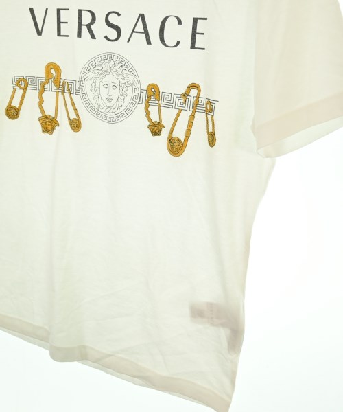VERSACE（ヴェルサーチ）Tシャツ・カットソー 白 サイズ:M メンズ/2200642582027