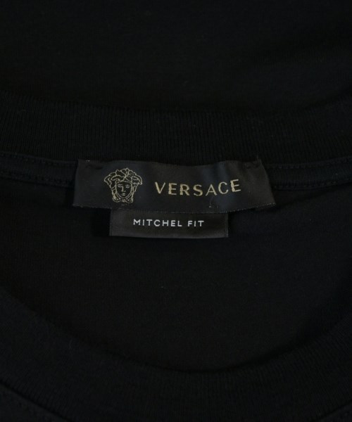 VERSACE（ヴェルサーチ）Tシャツ・カットソー 黒 サイズ:38(M位) メンズ/2200642582034
