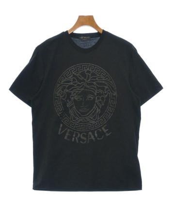 VERSACE（ヴェルサーチ）Tシャツ・カットソー 黒 サイズ:38(M位