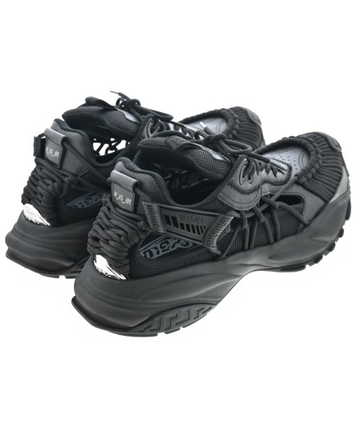 VERSACE（ヴェルサーチ）スニーカー 黒 サイズ:25.3cm メンズ/2200596186371