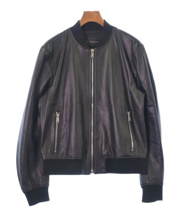 VERSACE（ヴェルサーチ）ブルゾン 黒 サイズ:50(XL位) メンズ
