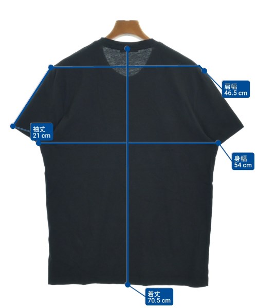 VERSACE（ヴェルサーチ）Tシャツ・カットソー 黒 サイズ:XL メンズ/2200624180067