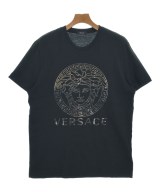 VERSACE（ヴェルサーチ）Tシャツ・カットソー 黒 サイズ:XL メンズ/2200624180067