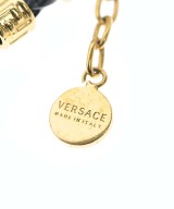 VERSACE（ヴェルサーチ）ブレスレット・バングル 黒 サイズ:- メンズ/2200626384180