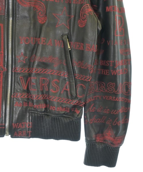 VERSACE（ヴェルサーチ）ブルゾン 黒 サイズ:46(M位) メンズ/2200630220016
