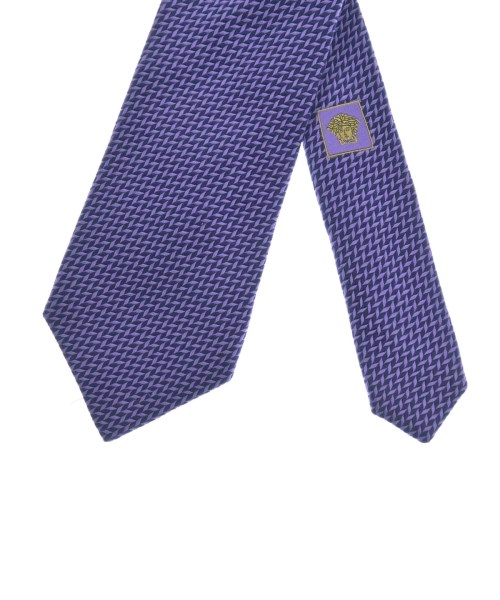 VERSACE（ヴェルサーチ）ネクタイ 紫 サイズ:- メンズ/2200608518169
