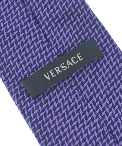 VERSACE（ヴェルサーチ）ネクタイ 紫 サイズ:- メンズ/2200608518169
