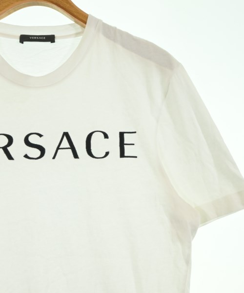 VERSACE（ヴェルサーチ）Tシャツ・カットソー 白 サイズ:L メンズ/2200615124025