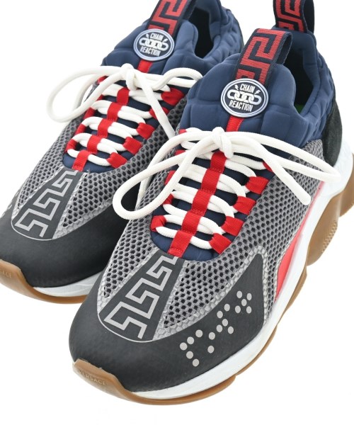 VERSACE（ヴェルサーチ）スニーカー グレー サイズ:EU44(29cm位) メンズ/2200615746029