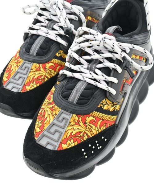 VERSACE（ヴェルサーチ）スニーカー 黒 サイズ:EU44(29cm位) メンズ/2200615746036