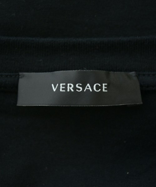 VERSACE（ヴェルサーチ）Tシャツ・カットソー 黒 サイズ:XL メンズ/2200619676285