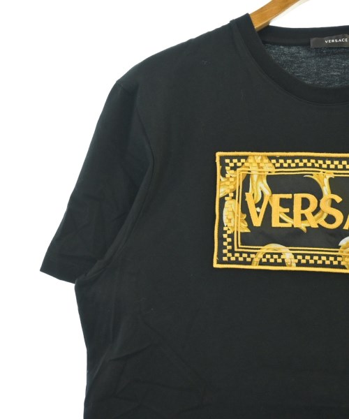 VERSACE（ヴェルサーチ）Tシャツ・カットソー 黒 サイズ:XL メンズ/2200619676285