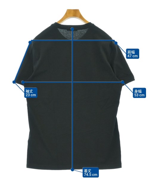 VERSACE（ヴェルサーチ）Tシャツ・カットソー 黒 サイズ:XL メンズ/2200619676285