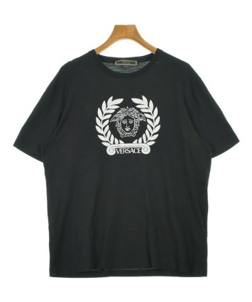 VERSACE（ヴェルサーチ）Tシャツ・カットソー 黒 サイズ:3XL(XXL位