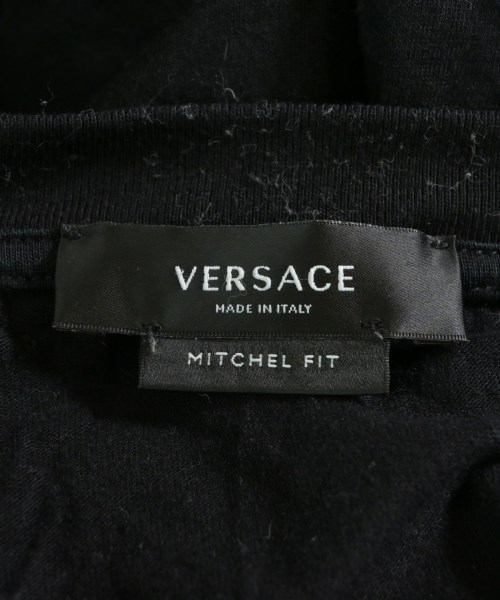 VERSACE（ヴェルサーチ）Tシャツ・カットソー 黒 サイズ:L メンズ/2200612333123