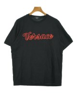 VERSACE（ヴェルサーチ）Tシャツ・カットソー 黒 サイズ:L メンズ/2200612333123