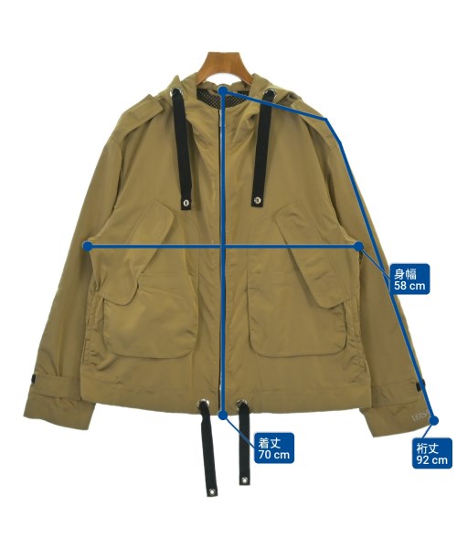 VERSACE（ヴェルサーチ）ブルゾン ベージュ サイズ:46(M位) メンズ/2200600723028