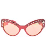 VERSACE（ヴェルサーチ）サングラス 赤 サイズ:- レディース/2200601317110