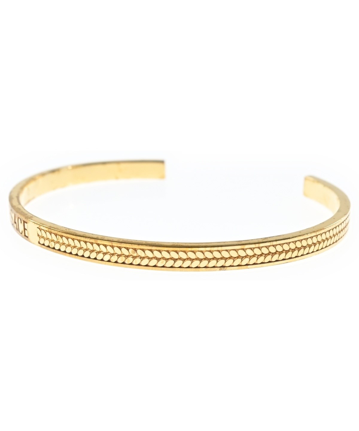 【最終値下げ】ゴールド ツイストチェーン ブレスレット versace 最終値下げ】ゴールド ツイストチェーン ブレスレット versace