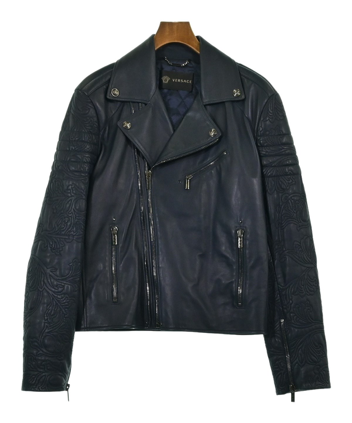 タグ付✨️VERSACE VERSUS ライダースレザージャケット ライオン タグ付✨️VERSACE VERSUS ライダースレザージャケット ライオン