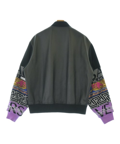 VERSACE（ヴェルサーチ）ライダース 黒 サイズ:54(XXL位) メンズ/2200672615108