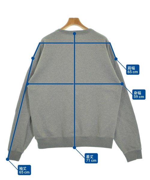 VERSACE（ヴェルサーチ）スウェット グレー サイズ:XL メンズ/2200672615214