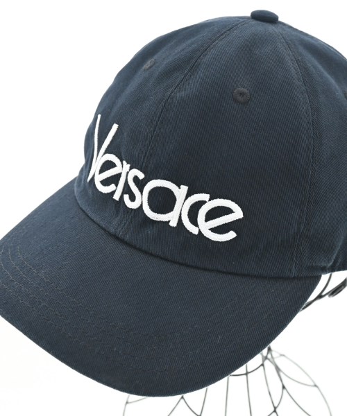 VERSACE（ヴェルサーチ）キャップ 紺 サイズ:58 メンズ/2200672956461