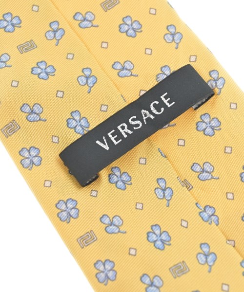 VERSACE（ヴェルサーチ）ネクタイ 黄 サイズ:- メンズ/2200677714530