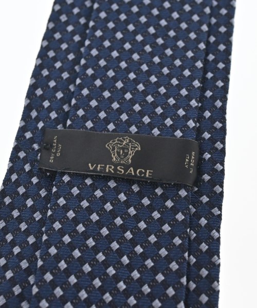 VERSACE（ヴェルサーチ）ネクタイ 紺 サイズ:- メンズ/2200672963025
