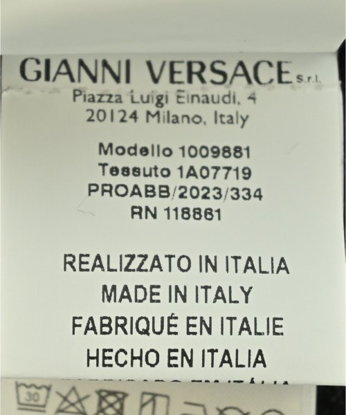 VERSACE（ヴェルサーチ）その他 黒 サイズ:46(M位) メンズ/2200675265041