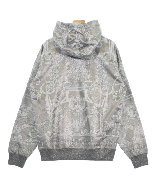 VERSACE（ヴェルサーチ）パーカー シルバー サイズ:S メンズ/2200675265072