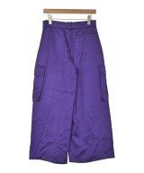VERSACE（ヴェルサーチ）カーゴパンツ 紫 サイズ:38(S位) レディース/2200675265140